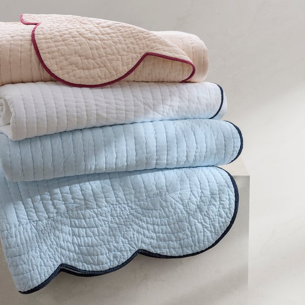 Chairish Quilted Queen Coverlet