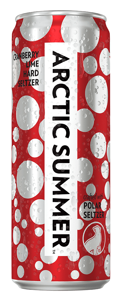 Arctic Summer Cranberry Lime Hard Seltzer