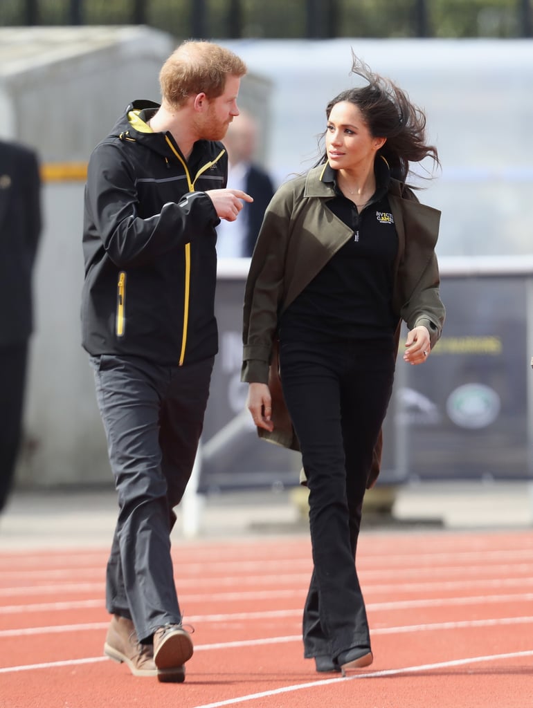 April: Meghan and Harry attended the UK Team Trials for the 2018 Invictus Games in Bath, England.