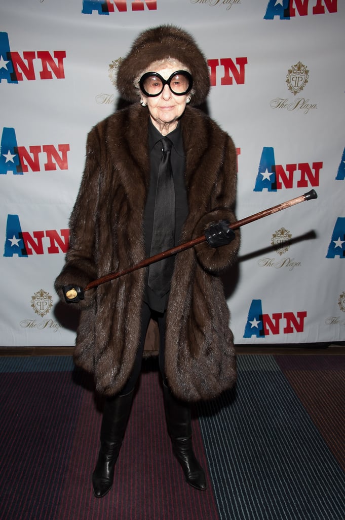 Elaine Stritch at the Opening Night of Ann