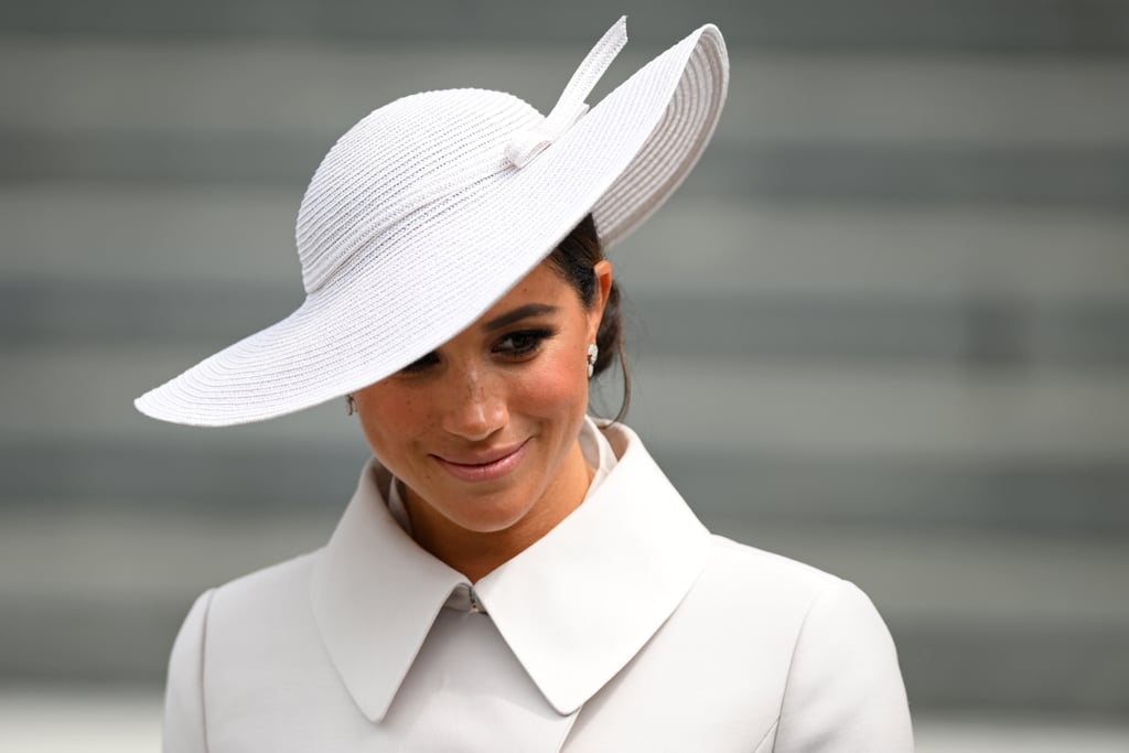 Meghan Markle's Milk-Bath Nails For Queen's Platinum Jubilee