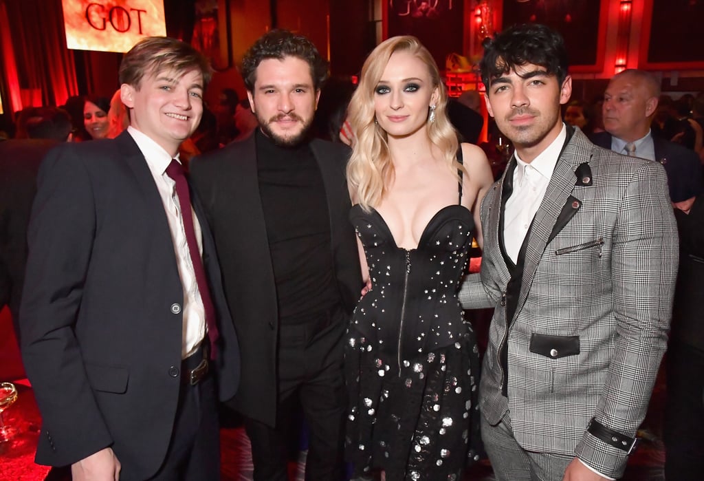 Sophie Turner, Jack Gleeson, and Joe Jonas Photo April 2019