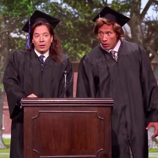 Jimmy Fallon and The Rock's 1989 Commencement Speech
