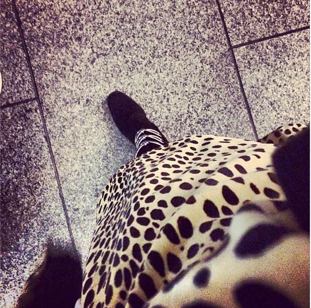 Rita Ora had us seeing spots in this snap.
Source: Instagram user ritaora