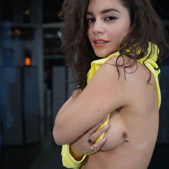 Vanessa Hudgens Gets a Sunflower Tattoo After Breakup