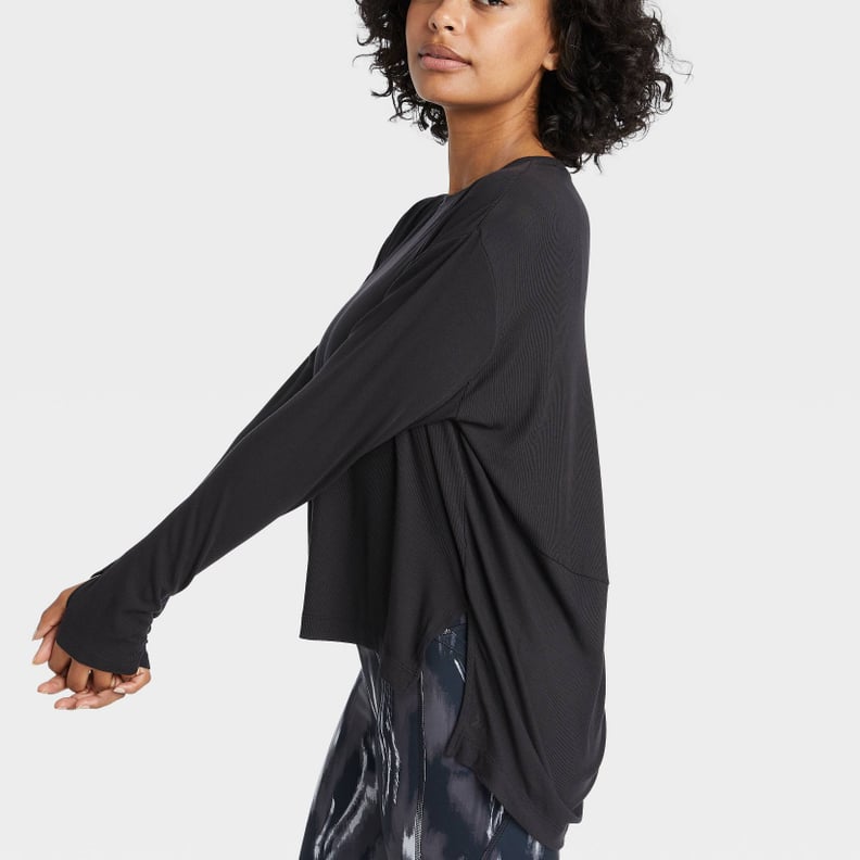 A Cozy Long Sleeve: All in Motion Scooped Long Sleeve Tunic