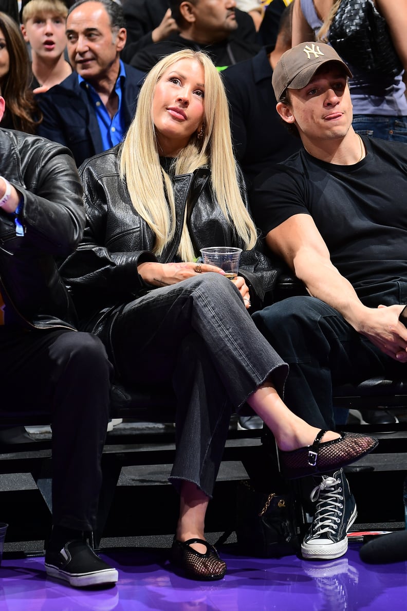 Ellie Goulding at Phoenix Suns v Los Angeles Lakers Game, April 2026