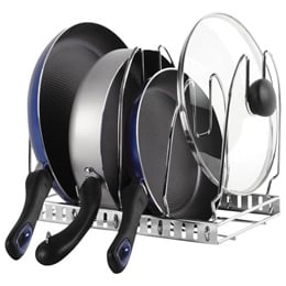 Iris Chrome Cookware Organiser