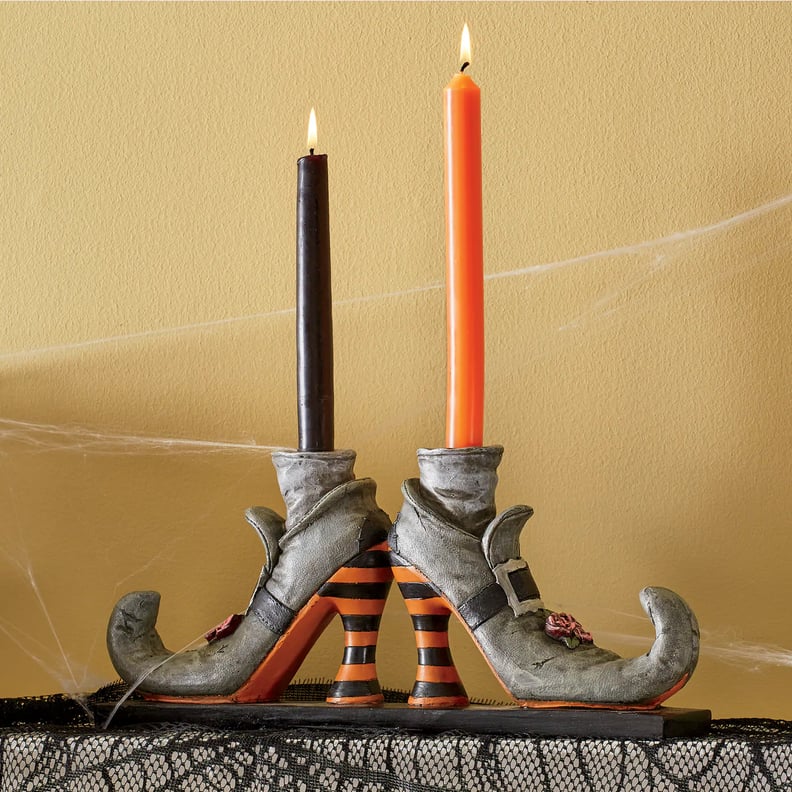 Witch Shoes Candleholder