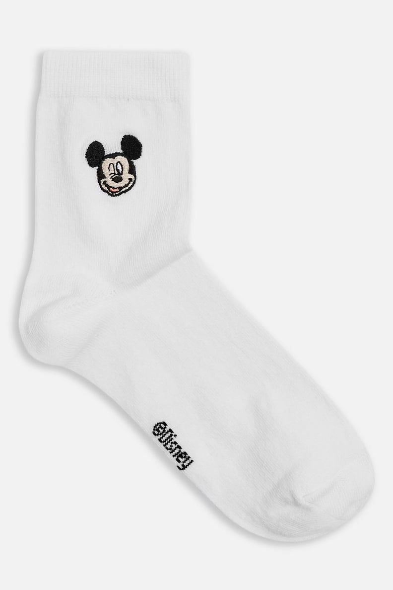 Disney Embroidered Ankle Socks