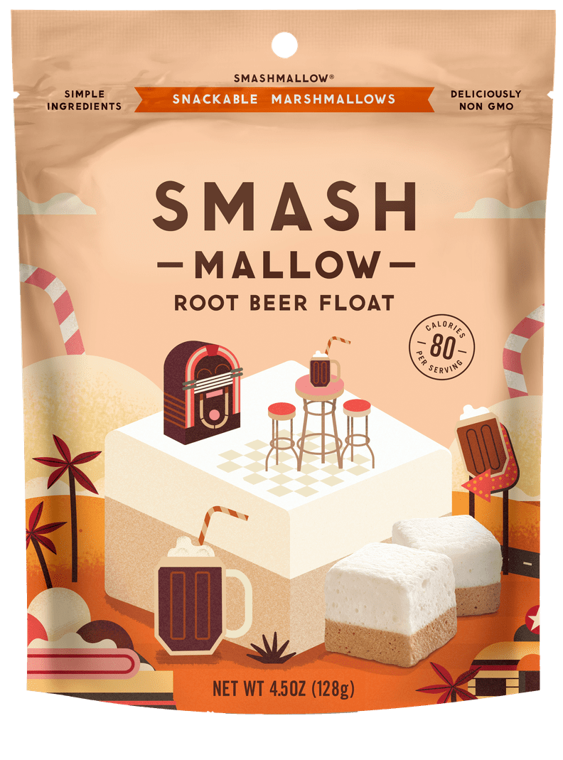 Root Beer Float Smashmallows