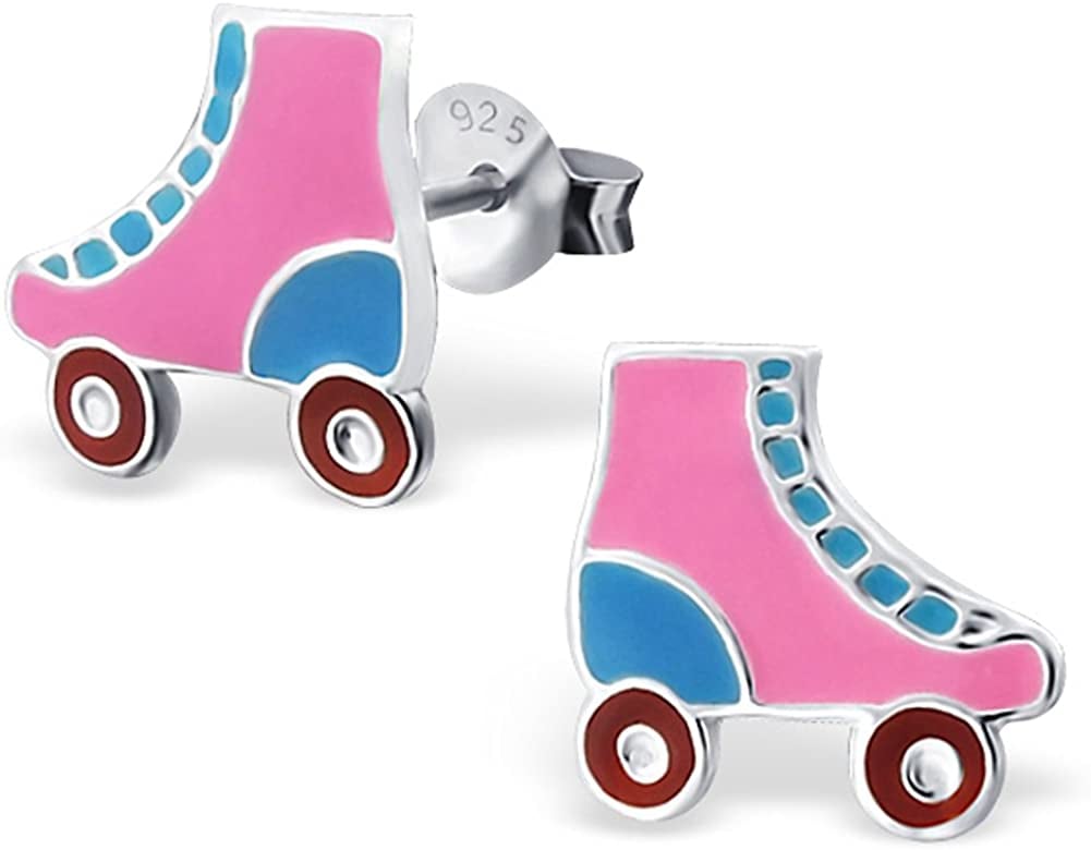 Roller Skates Studs Earrings