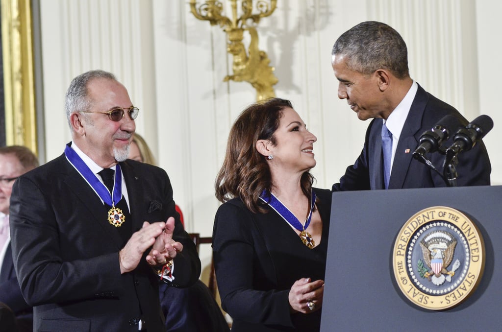 President Obama Awards Steven Spielberg and Barbra Streisand