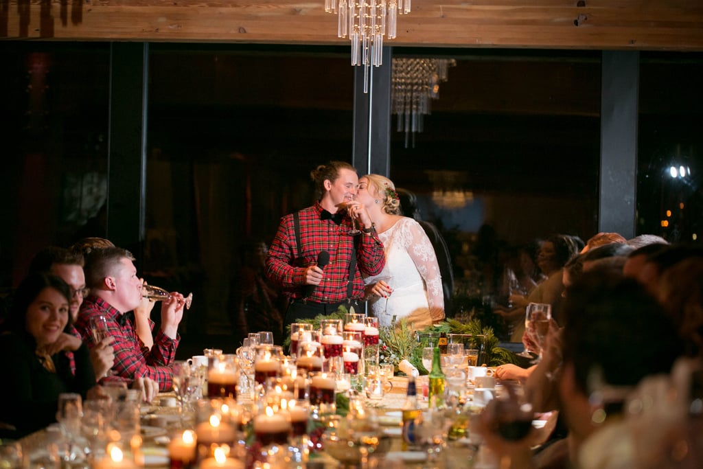 Plaid Holiday Wedding