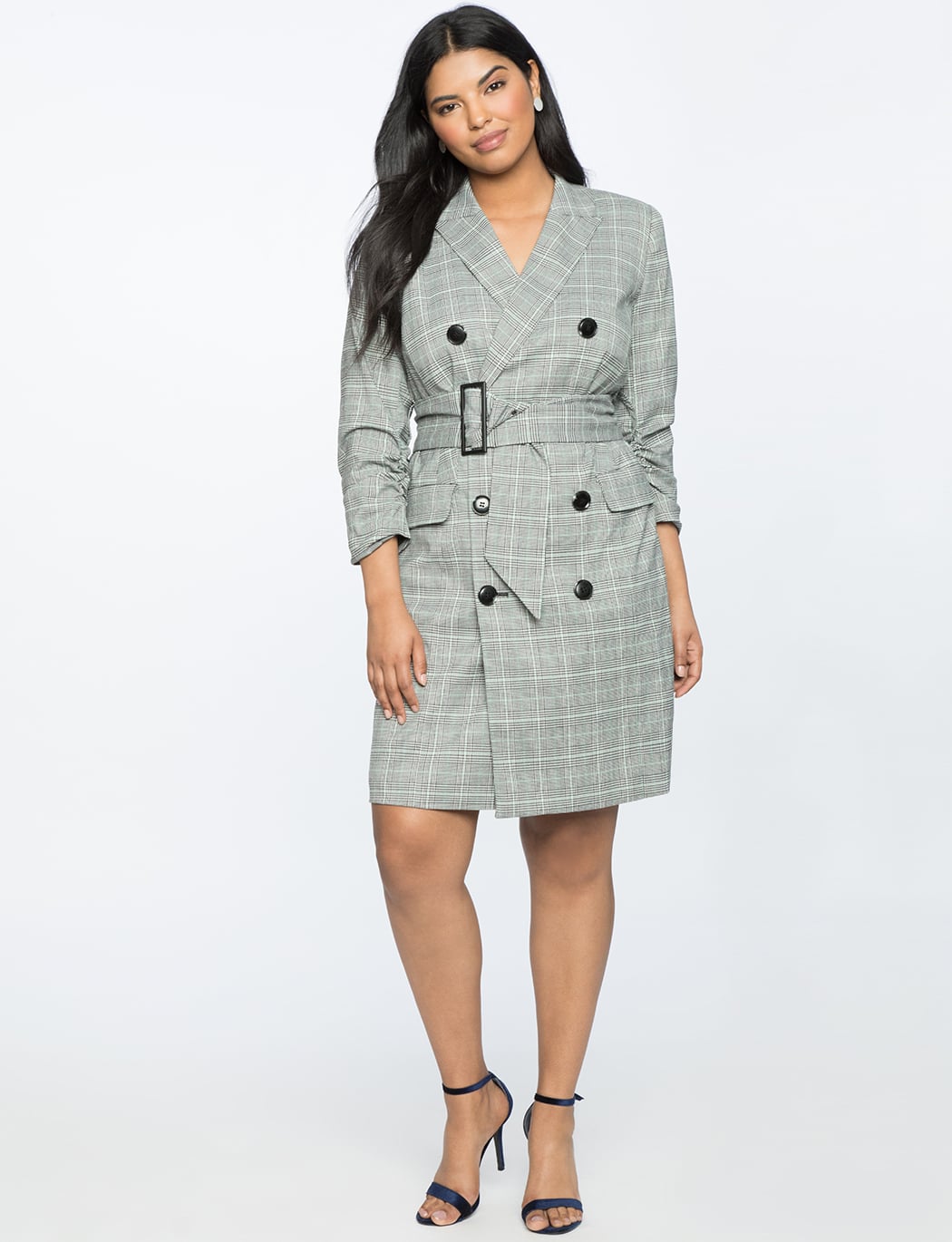 Lpa double breasted blazer dress discount