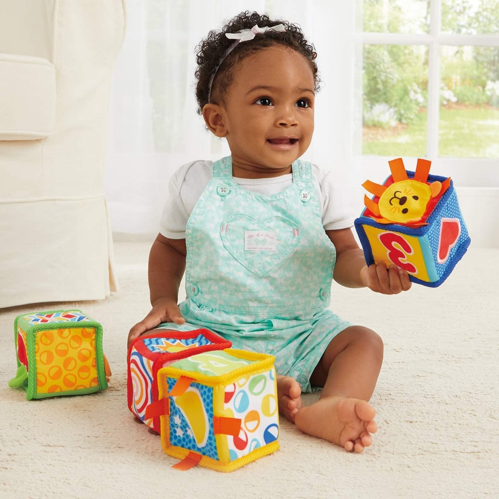 Gift Idea For the Baby Who Loves Building: Soft Baby Blocks