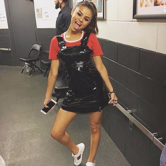 Selena Gomez Skirt Jumper June 2017