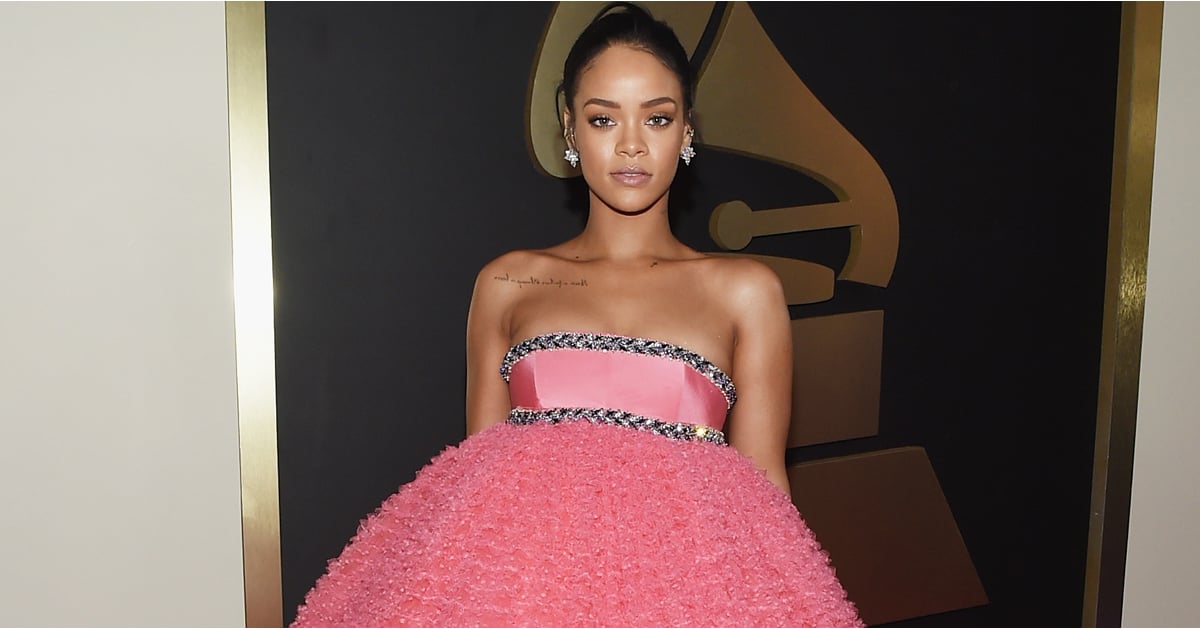 Rihanna's Dress at the 2015 Grammy Awards | POPSUGAR Fashion