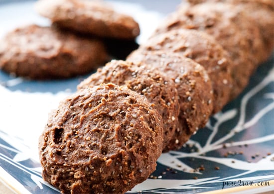 Gluten-Free Carob Chia Cookies