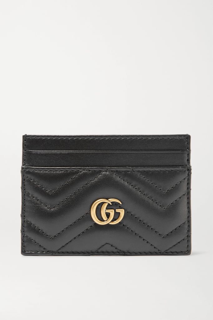 Gucci Black GG Marmont Cardholder