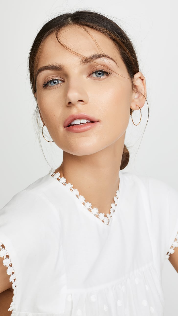 The Thin Hoop Earrings The Clothes Every Woman Should Own POPSUGAR