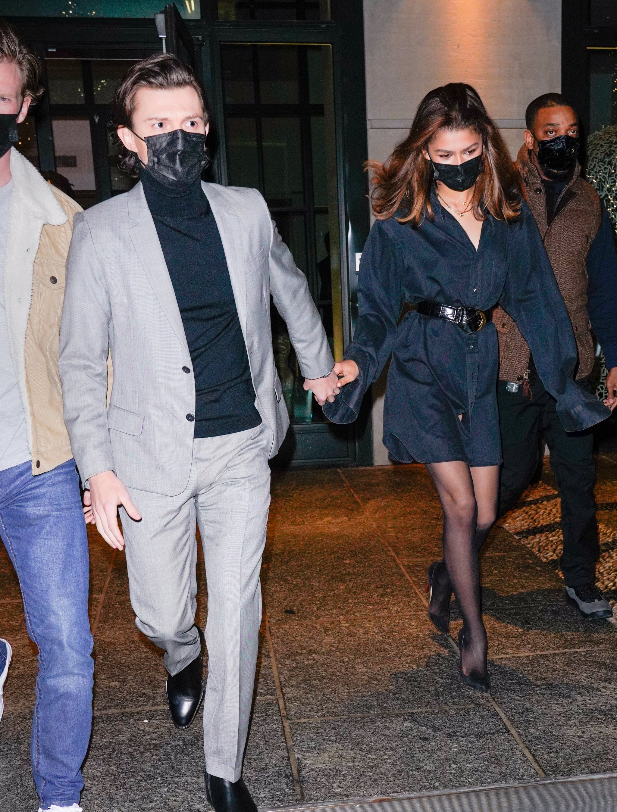 Zendaya & Tom Holland's Nighttime Outfits Are As Low-Key As Their  Relationship
