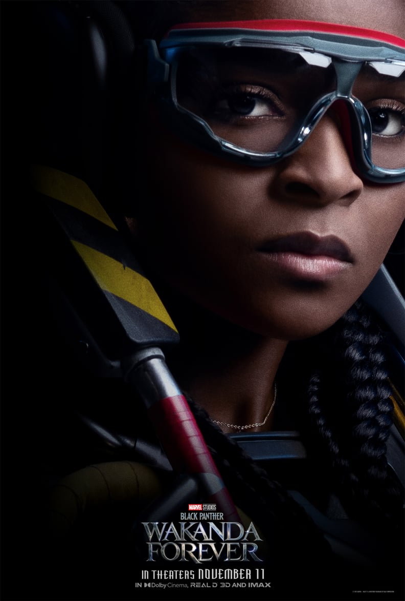 Dominique Thorne as Riri Williams in "Black Panther: Wakanda Forever"