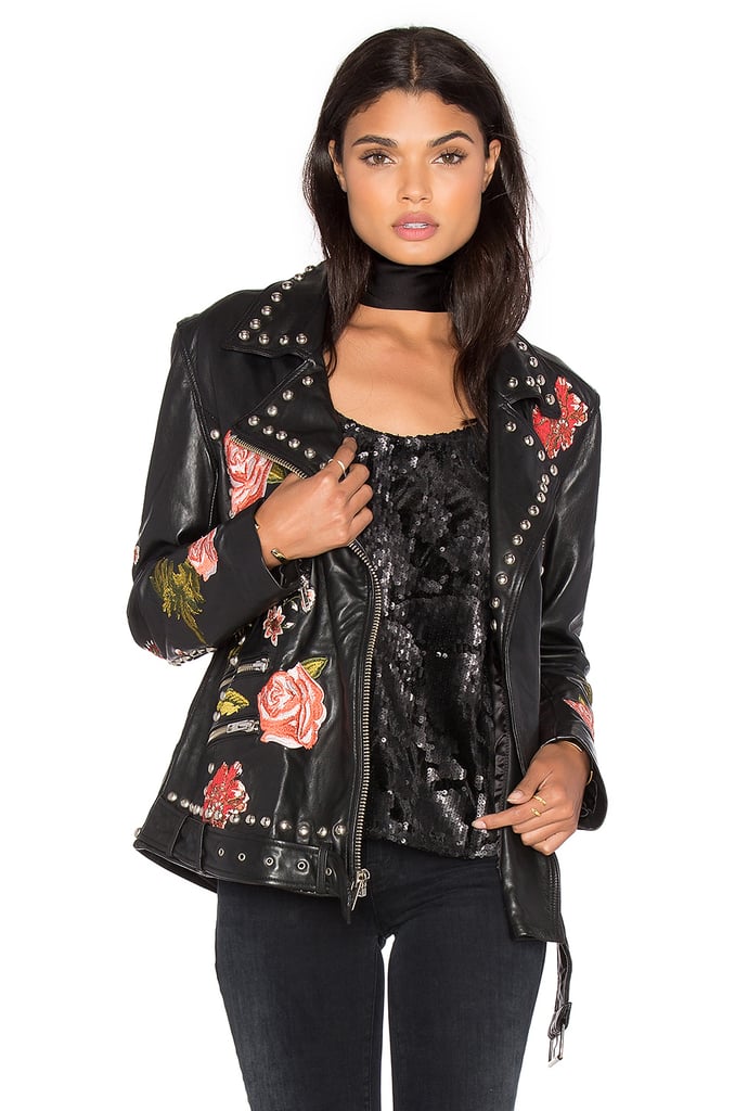 Leather Jacket Details | POPSUGAR Fashion