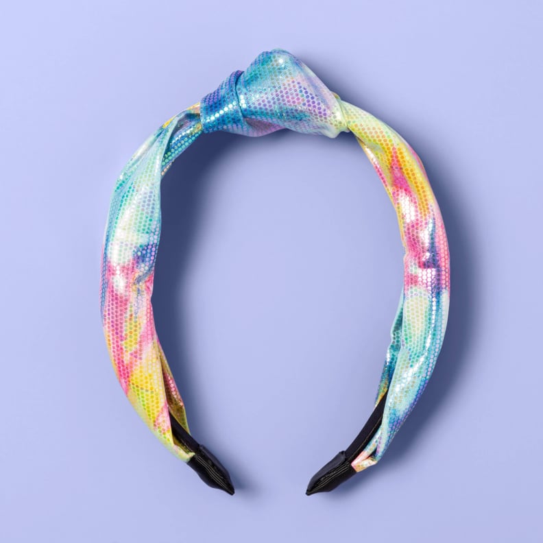 Shiny Tie-Dye Knot Headband