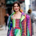 Anne Hathaway's Rainbow Polka-Dot Look Teases a New Style Direction