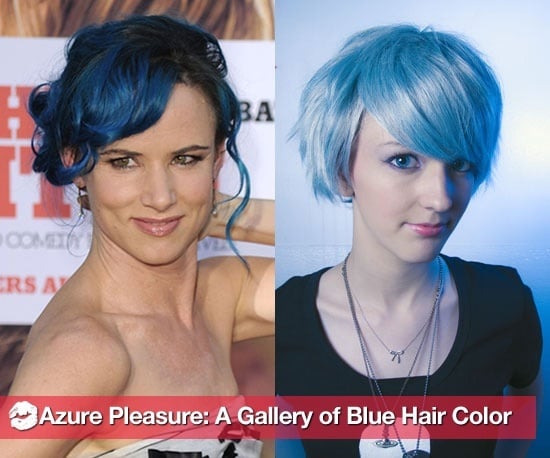 Blue-haired celebrity - wide 7