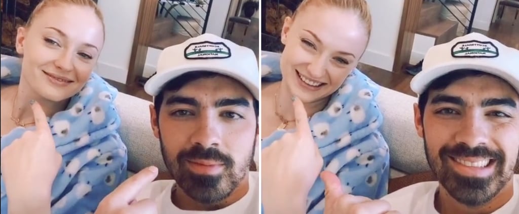 Technically Sophie Turner "Wins" Against Joe Jonas in the TikTok Couples Challenge