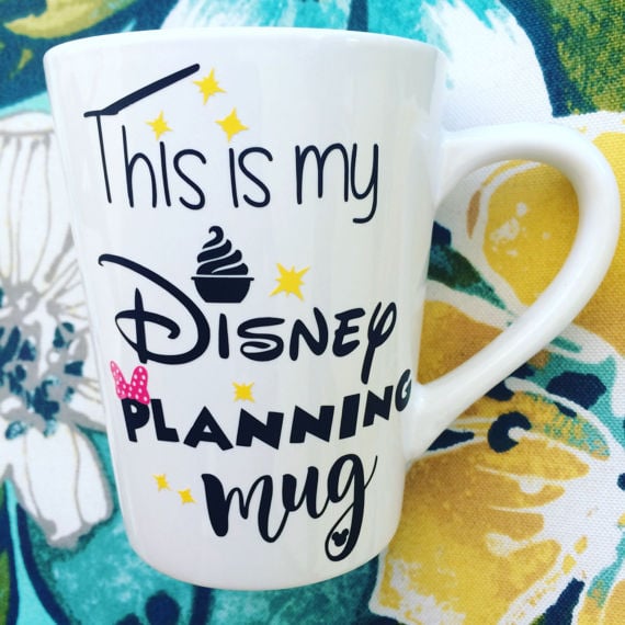 Disney planning mug