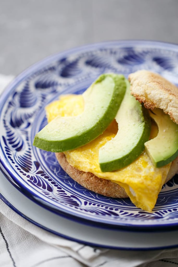 Goat Cheese Avocado Egg Sandwich