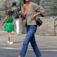 Katie Holmes Was Attempting a Different Kind of Sexy With THAT Cashmere Bra, and Honestly, I Can Relate