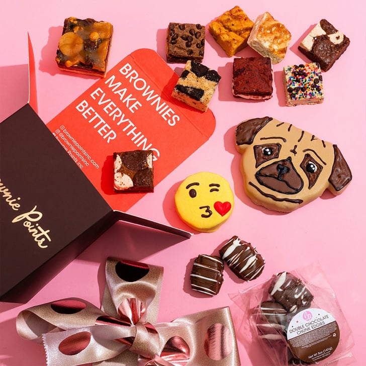 Best Dessert on Goldbelly Brownie Points Valentine's Day Pugs & Kisses