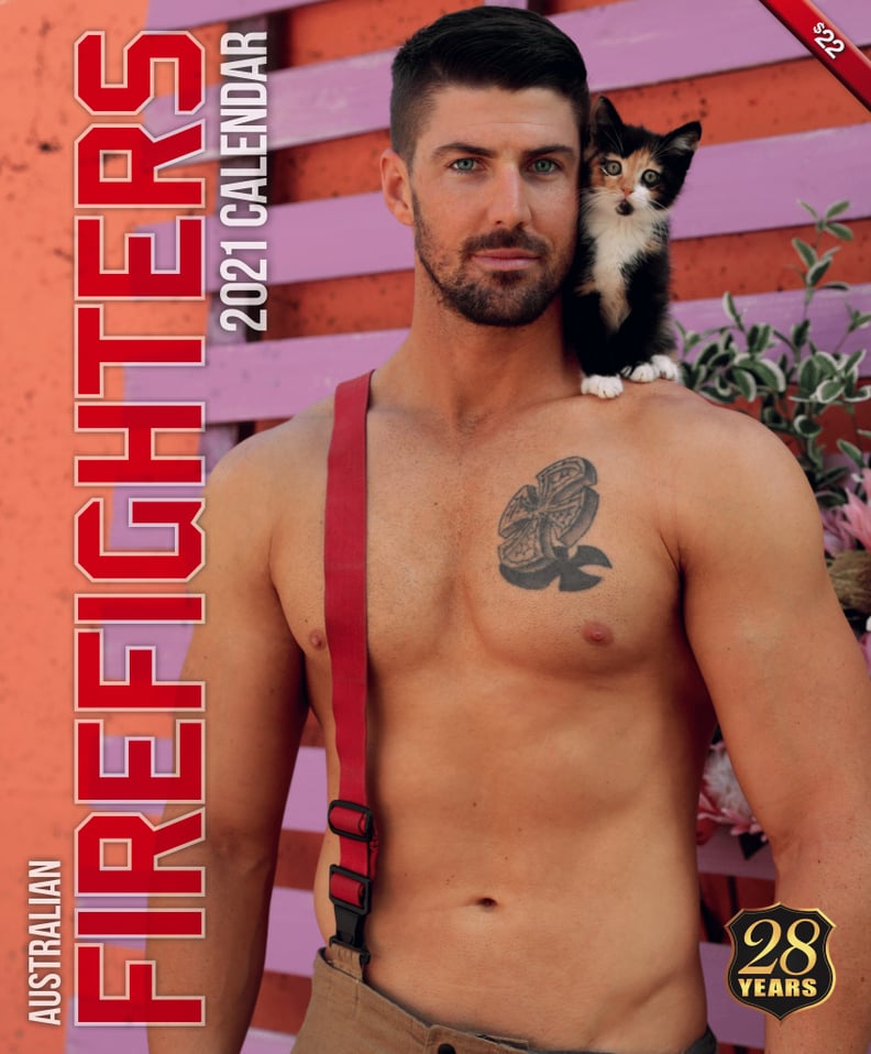 Australian Firefighters 2021 Cat Calendar