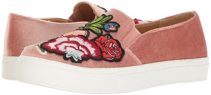 A velvety texture and bold floral detailing make these Chinese Laundry Jiana Slip-On Shoes ($70) real winners.
