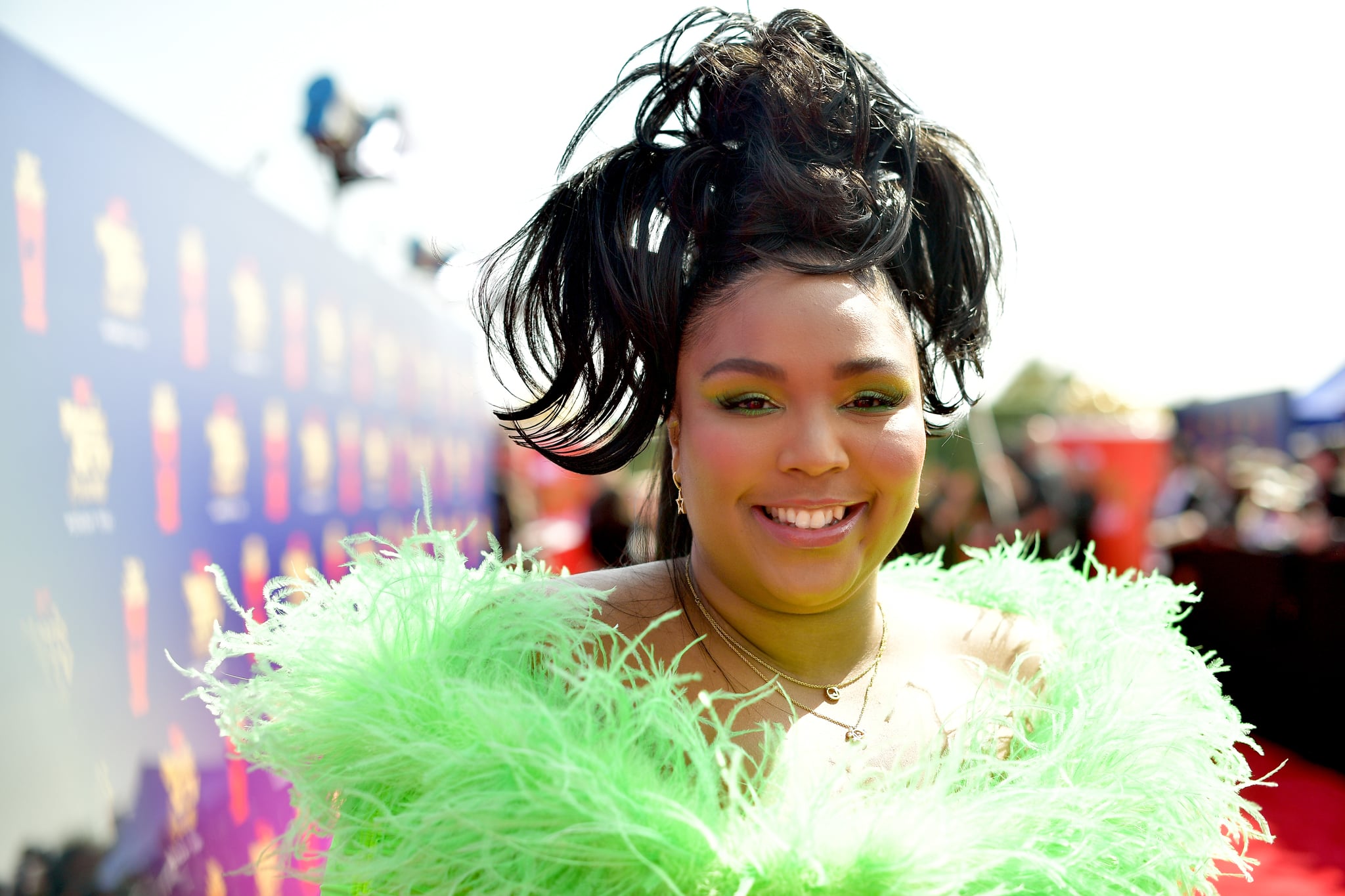 Lizzo green dress shop
