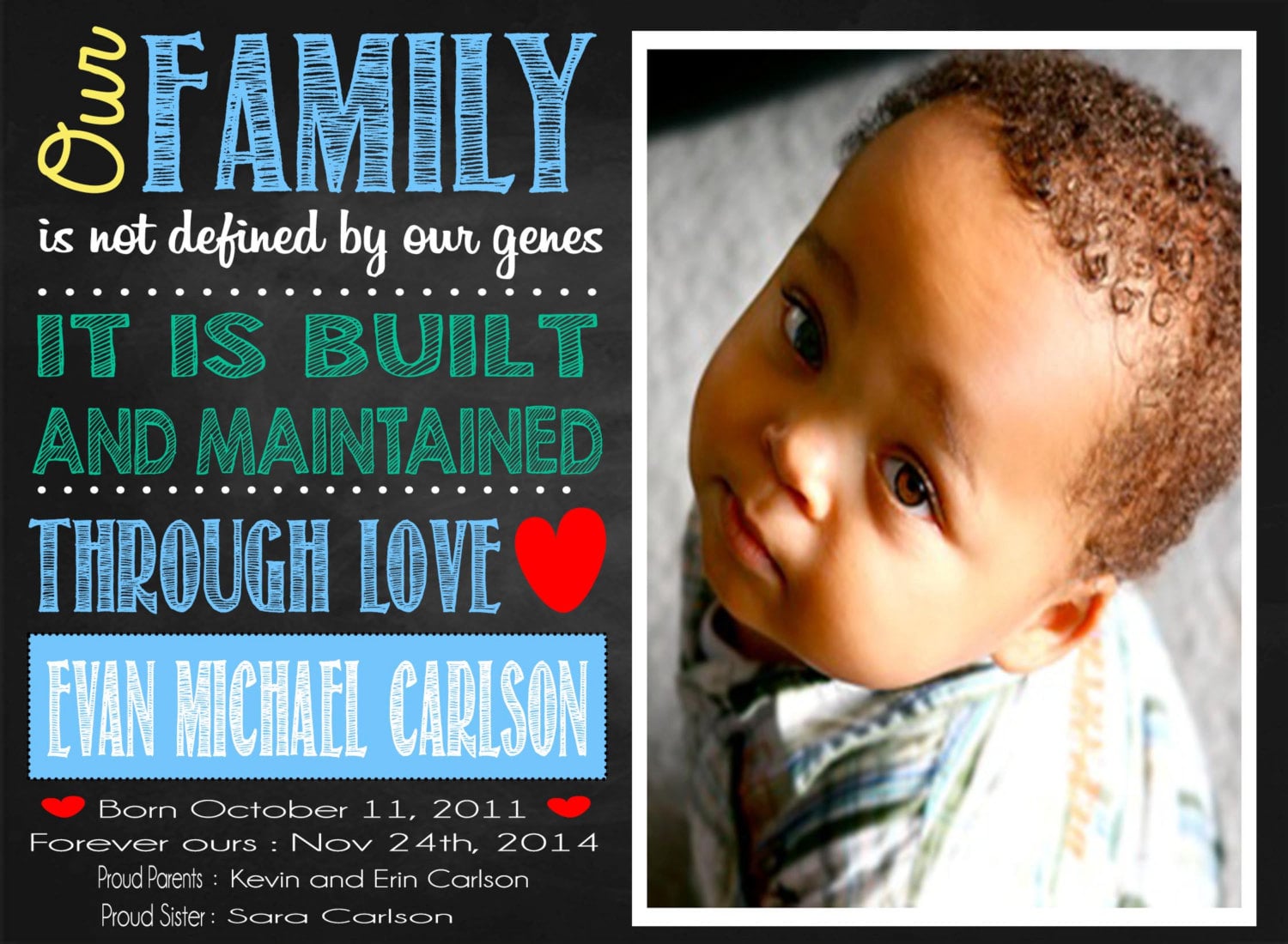 Creative Adoption Announcement Ideas POPSUGAR Family