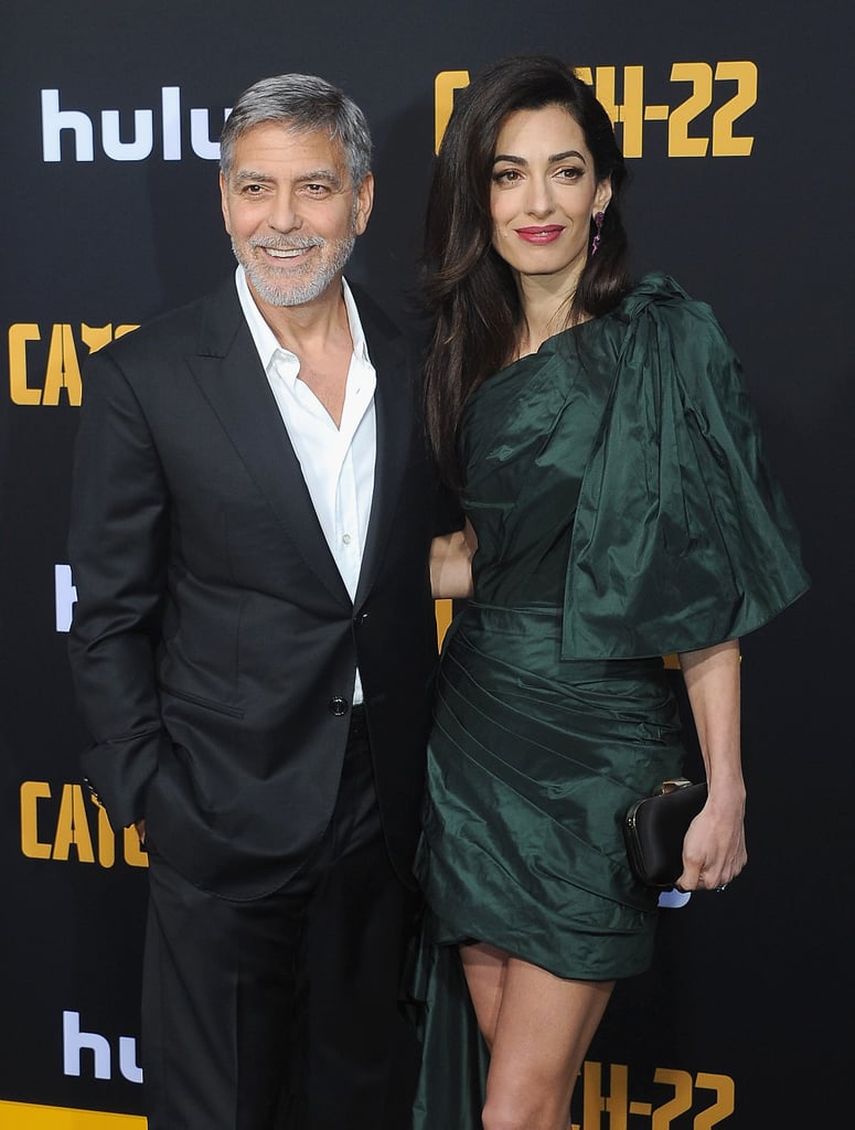 Amal Clooney Green Oscar de la Renta Dress May 2019