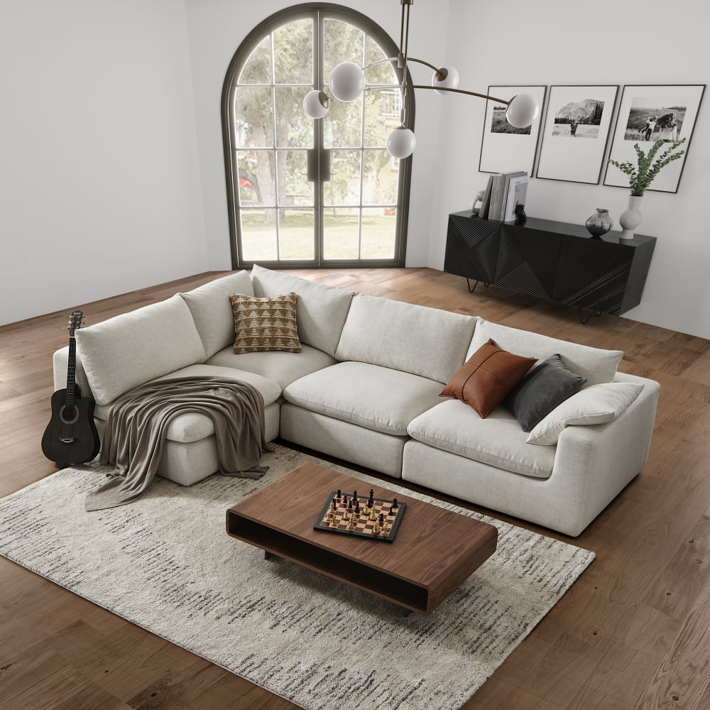 An Editor-Favorite Couch: Castlery Dawson Chaise Sectional Sofa