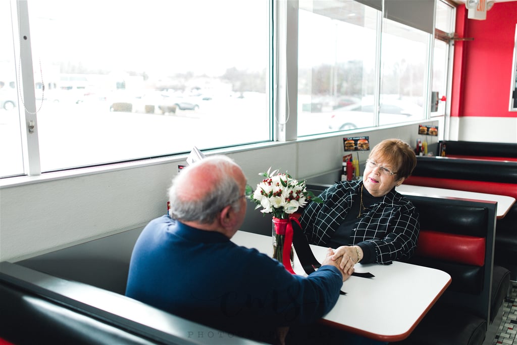 Photo Shoot of Couple Married For 55 Years