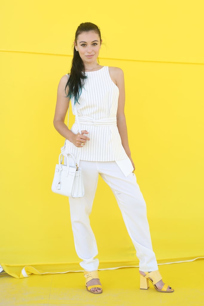 White is all the more eye catching against a sunny backdrop.