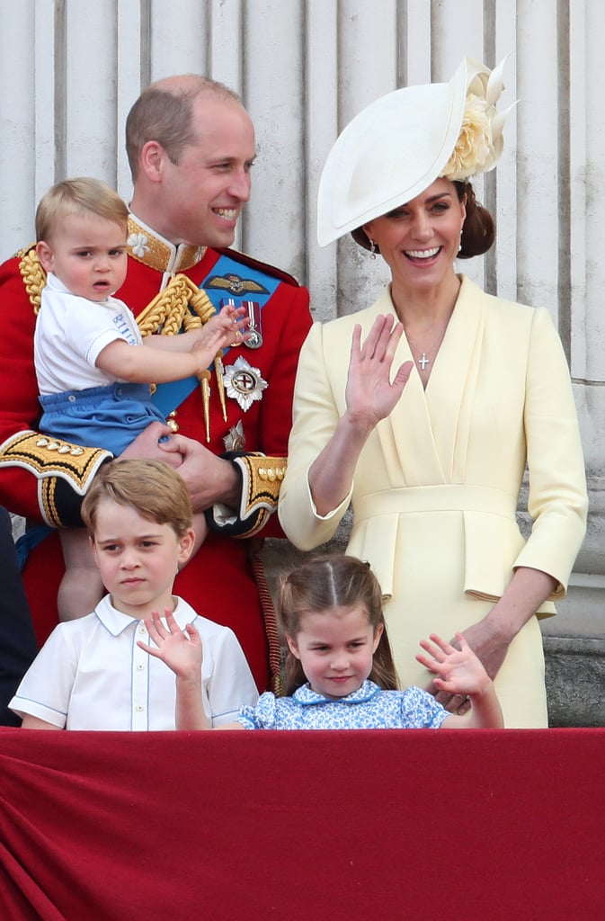 Prince George Princess Charlotte at Trooping the Colour 2019