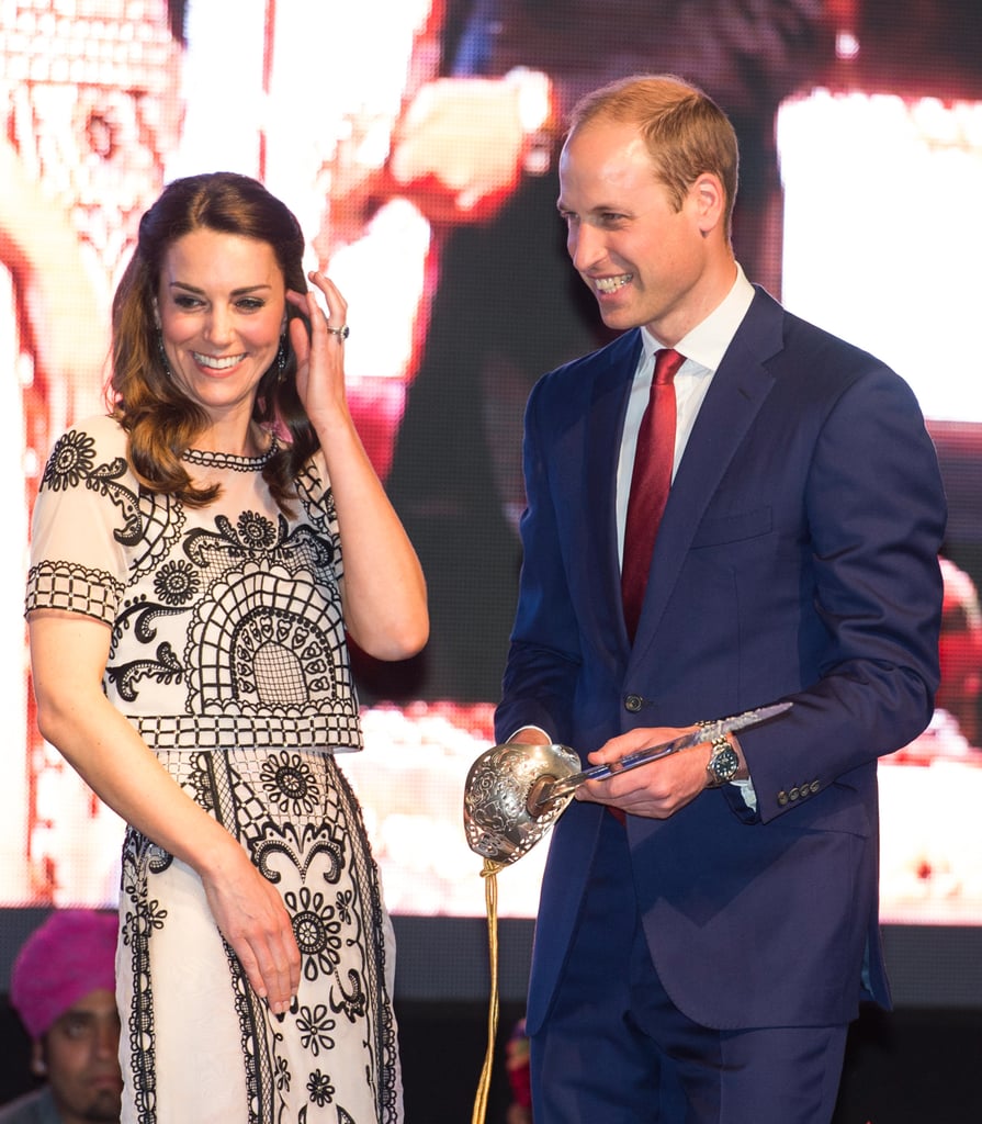 Kate Middleton's Temperley London Dress in India April 2016