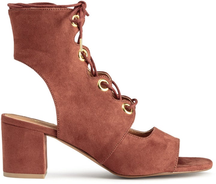H&M Sandals With Lacing ($50)
