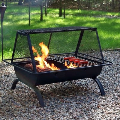 A Grill and a Firepit: Northland Wood Burning Fire Pit