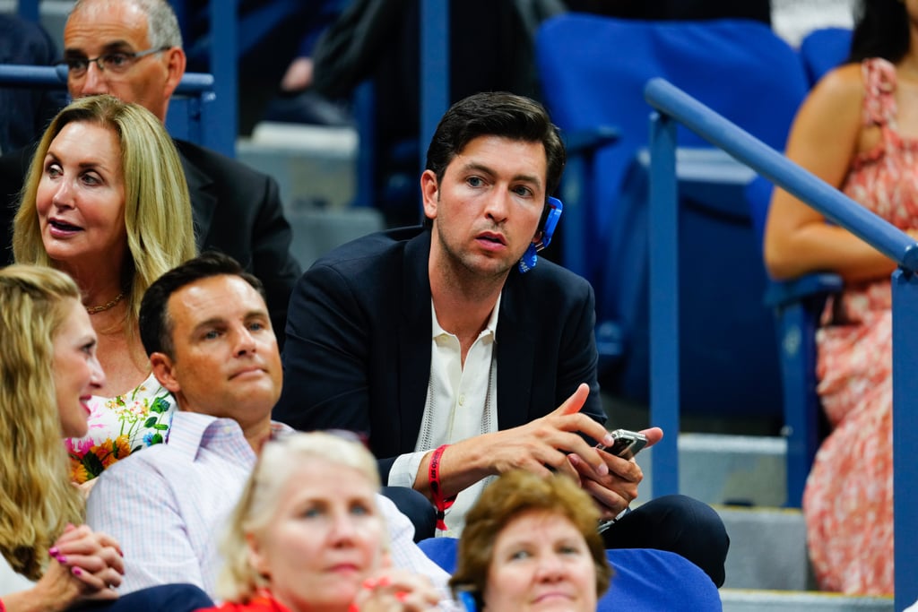 Nicholas Braun at the US Open on Sept. 4.