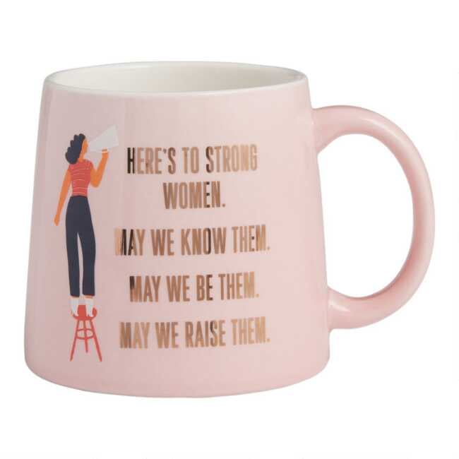 Here's to Strong Women Travel Mug by The Midwife's Market